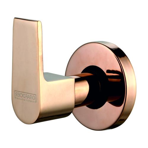 Exposed Part Kit of Concealed Stop Cock with Fitting Sleeve, Operating Lever & Adjustable Wall Flange (Suitable for CCB-221/231/321/331) Rose Gold